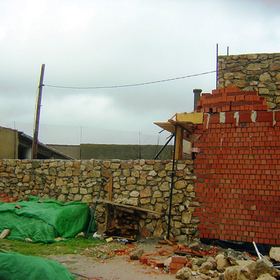 2008 Vivienda en piedra.