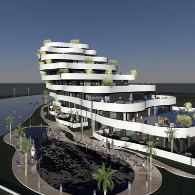 Edificio residencial en Al Zorah, Ajman, Emiratos Arabes Unidos.