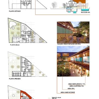 Anteproyecto. Hotel Rural. Los Cortijos (Ciudad Real)