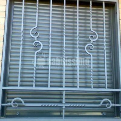 Rejas de forja tipo rusticas.