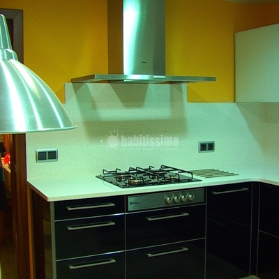 Blanco y Negro en la cocina