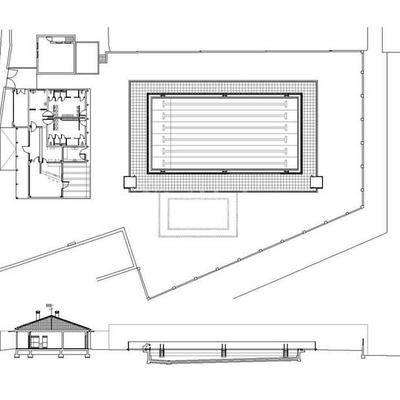 Piscina Municipal 25x12.5 y Vestuarios