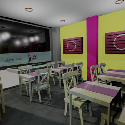 3D Comedor.