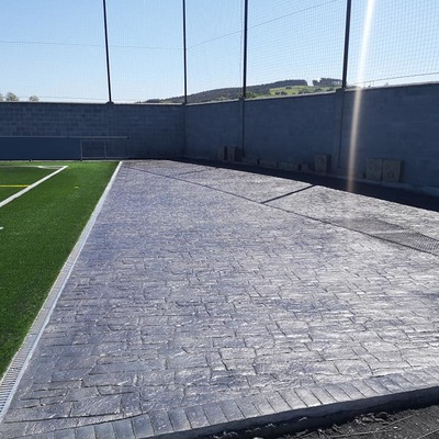 El campo de fútbol de Gama