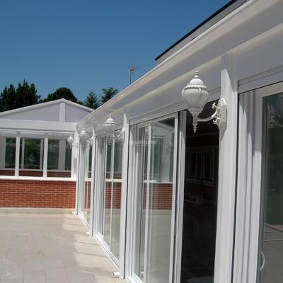 Cerramiento adosado a chalet