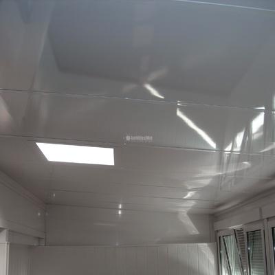 Cubierta de teja en adosado