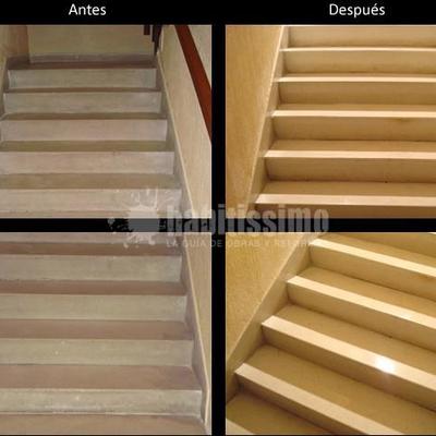 Pulido y Abrillantado de Escaleras
