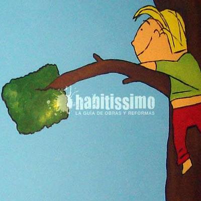 Mural el campo en la ciudad