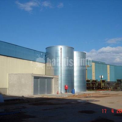 Construcción de nave silo