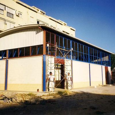 Construcción de Pabellón