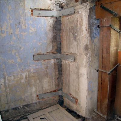 Refuerzo estructural en edificio en ruinas c/ Mayor