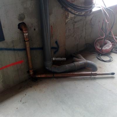 Instalacion de gas en un piso de la calle Modolell, Barcelona 