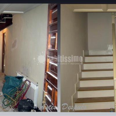 Pintura, puertas y  molduras de escayola