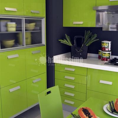 Muebles de cocina Yelarsan Modelo Look Verde