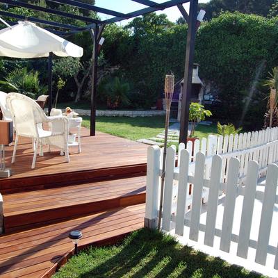 Tarima Tropical en Jardin