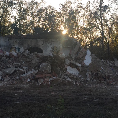 Demolición casa la isla