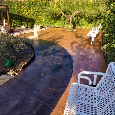 ACABADO DE HORMIGÓN IMPRESO.