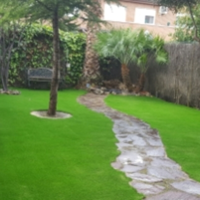 Instalación de cesped artificial Modelo DIAMANTE