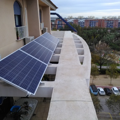 Autoconsumo Fotovoltaico en ÁTICO  Valencia