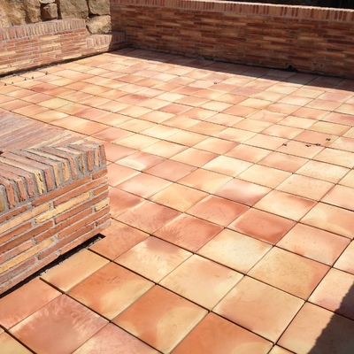 Acabados suelos terraza