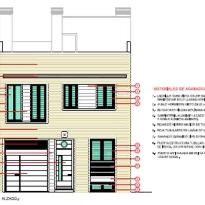 Vivienda unifamiliar entremedianeras en urbanización San Rafael de la Albaida