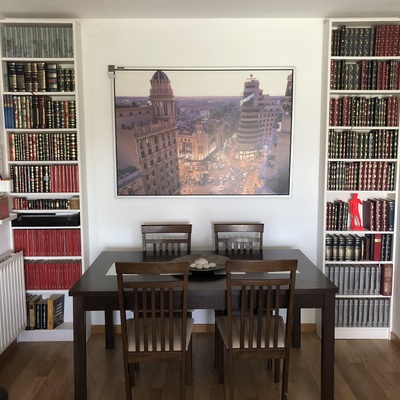 Salon con dos ambientes