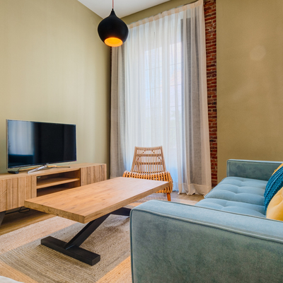 Ambiente salón perspectiva