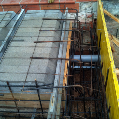 Ampliación de la casa familiar.