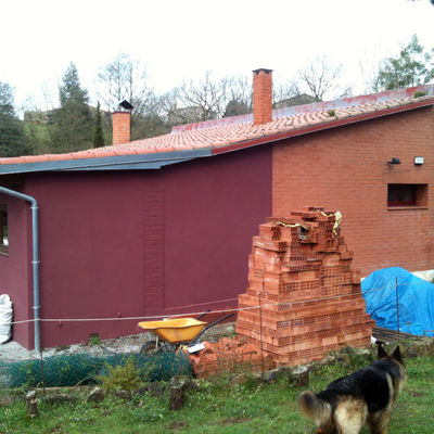 Ampliación de la casa familiar.