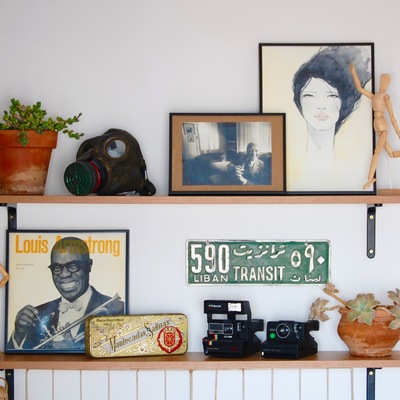 Añade objetos personales a la decoración