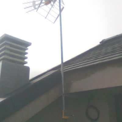 instalacion de antena en vivienda unifamiliar