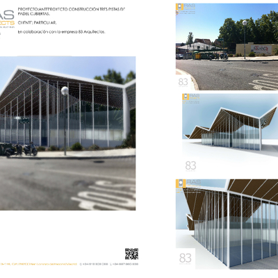 Anteproyecto Construcción Pistas De Padel Cubiertas.