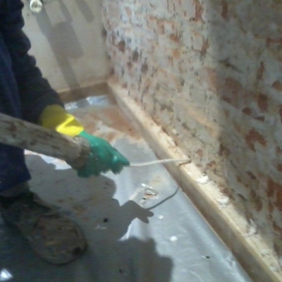 Humedades por capilaridad