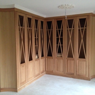 Armarios empotrados en Haya vaporizada