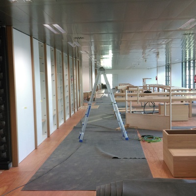 Pintura de puertas y armarios.