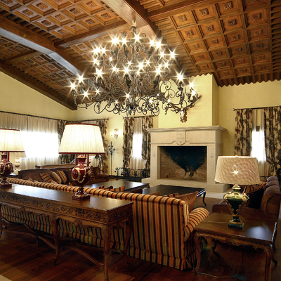 Artesonado de cuarterones