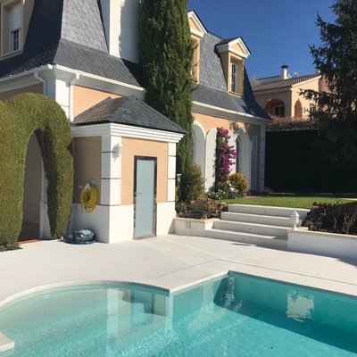 Aseo exterior anexo a vivienda