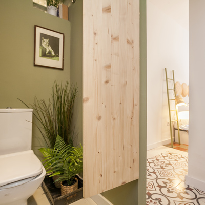 Aseo para suite con bañera en habitación