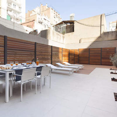 ASÍ HA QUEDADO El patio