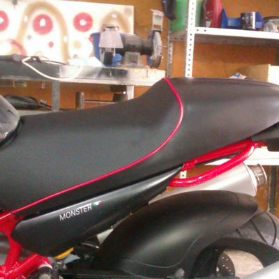 Tapizado Asiento Moto Ducati