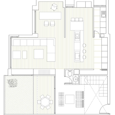 Remodelación en ático urb el Parral