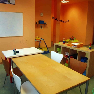 Aula para clases de inglés de adultos en el local comercial de Utebo (Zaragoza)