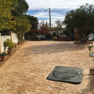 Hormigón impreso