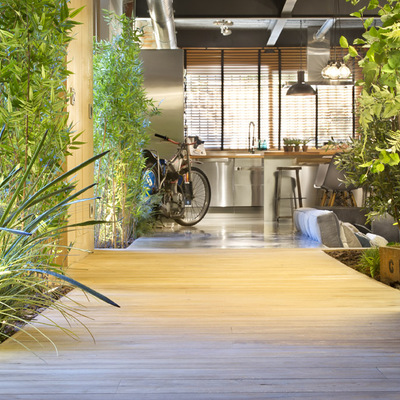 Bajo comercial convertido en loft (Terrassa)