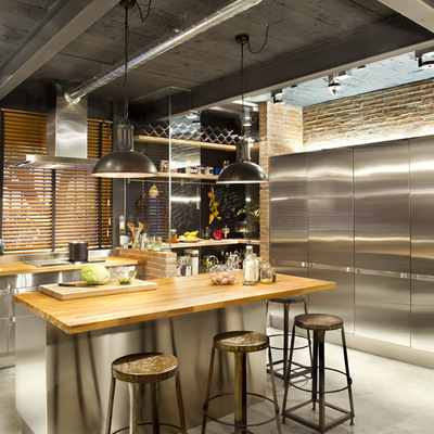 Bajo comercial convertido en loft (Terrassa)