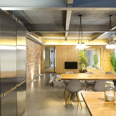 Bajo comercial convertido en loft (Terrassa)