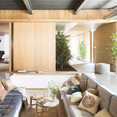 Bajo comercial convertido en loft (Terrassa)