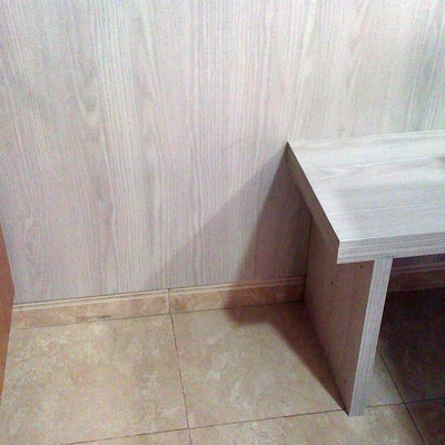 Banco y ambiente en Fresno Blanco