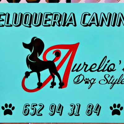 LOGOTIPO Y RÓTULOS PELUQUERÍA CANINA