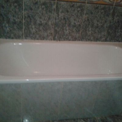 Bañera pequeña, antes del cambio